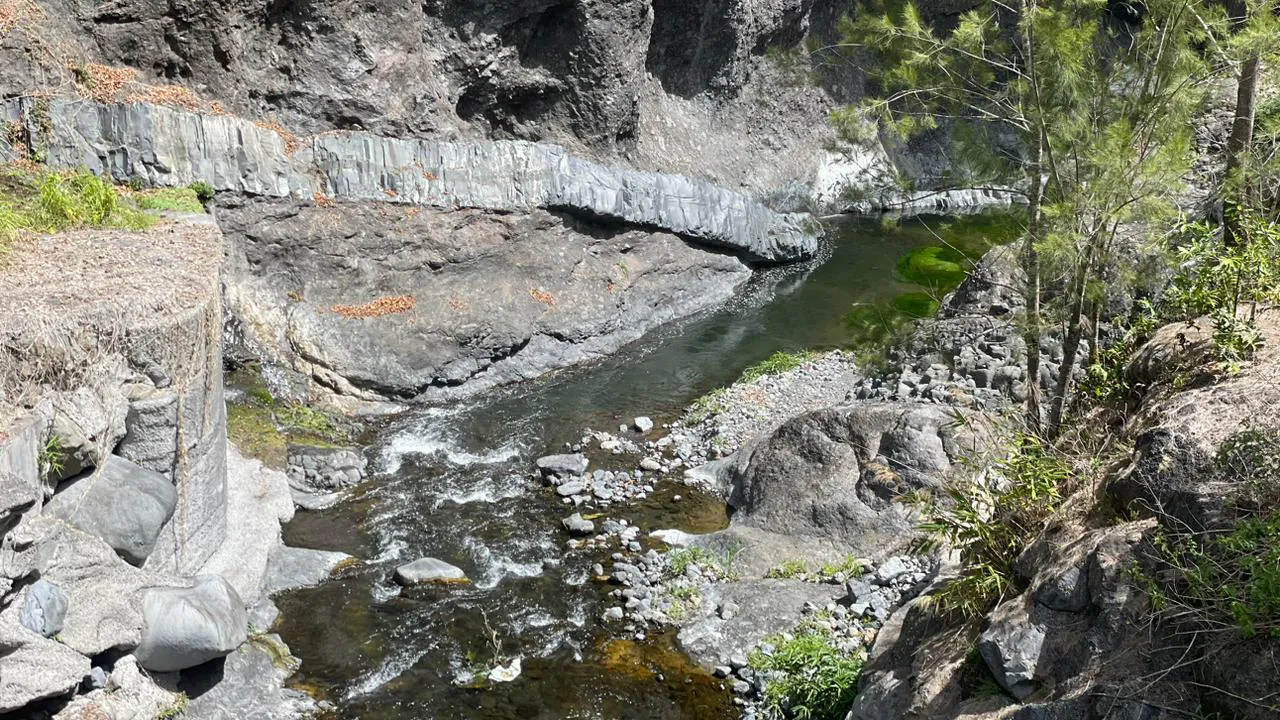 Sécheresse : le niveau de la rivière du Mât au plus bas en janvier 2025.