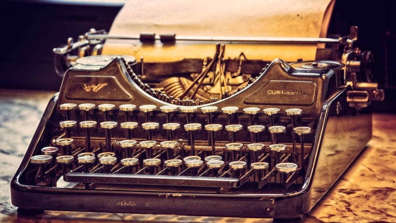 Machine à écrire trésor