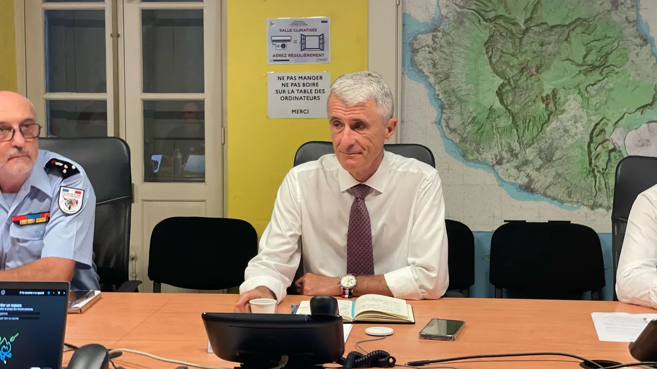Point du Préfet de la Réunion pour Garance Cyclone