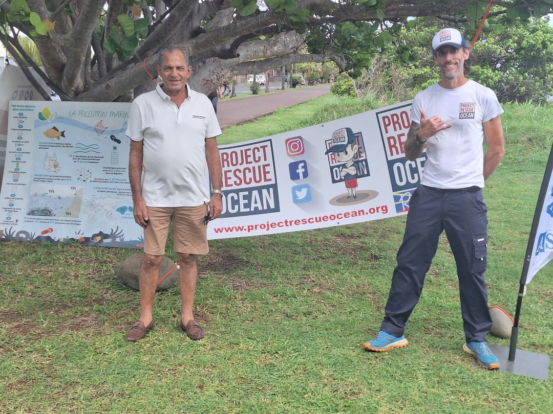 Dépollution littoral Sainte-Marie avec Project rescue ocean Réunion