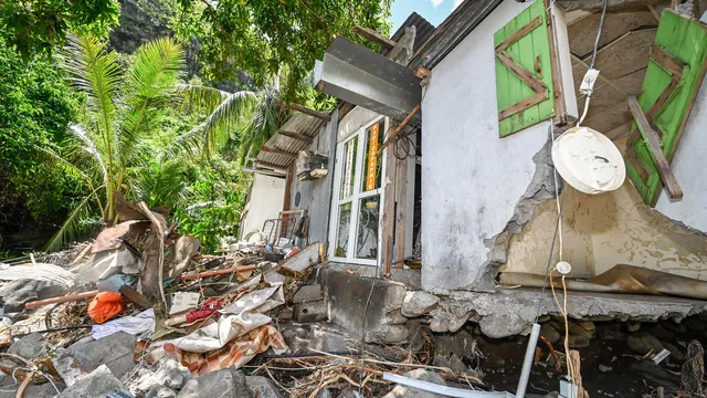 Cyclone Garance : de nombreux degats
