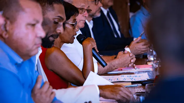 plateforme réunionnaise gros plan