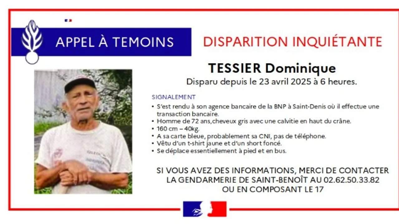 Dispariton Disparition inquiétante