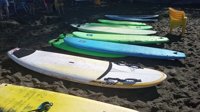 planche de surf / plage