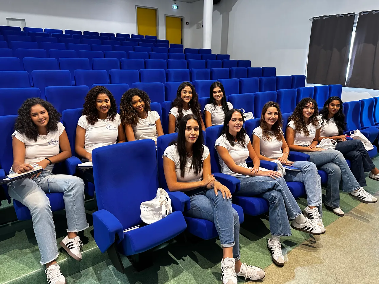 Les candidates miss réunion à la CCI