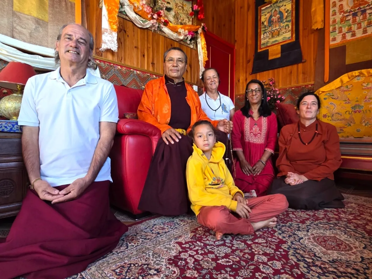 rinpoché Shechen Rabjam Rinpoche et Matthieu Ricard bientôt à La Réunion