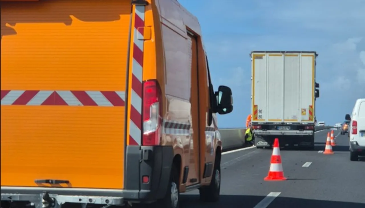Camion en panne