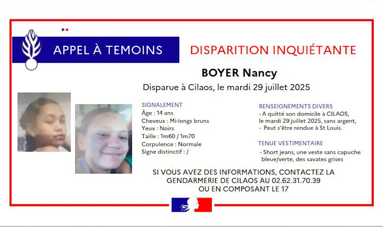 Disparition Inquiétante
