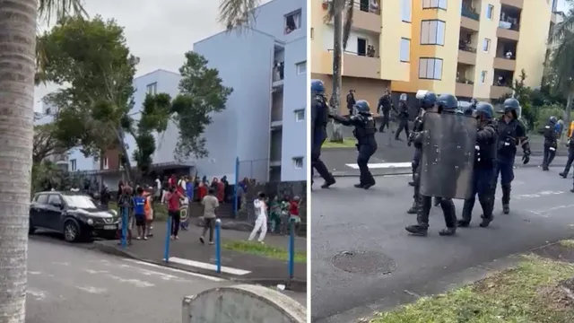 violences urbaines bras fusil saint-benoît