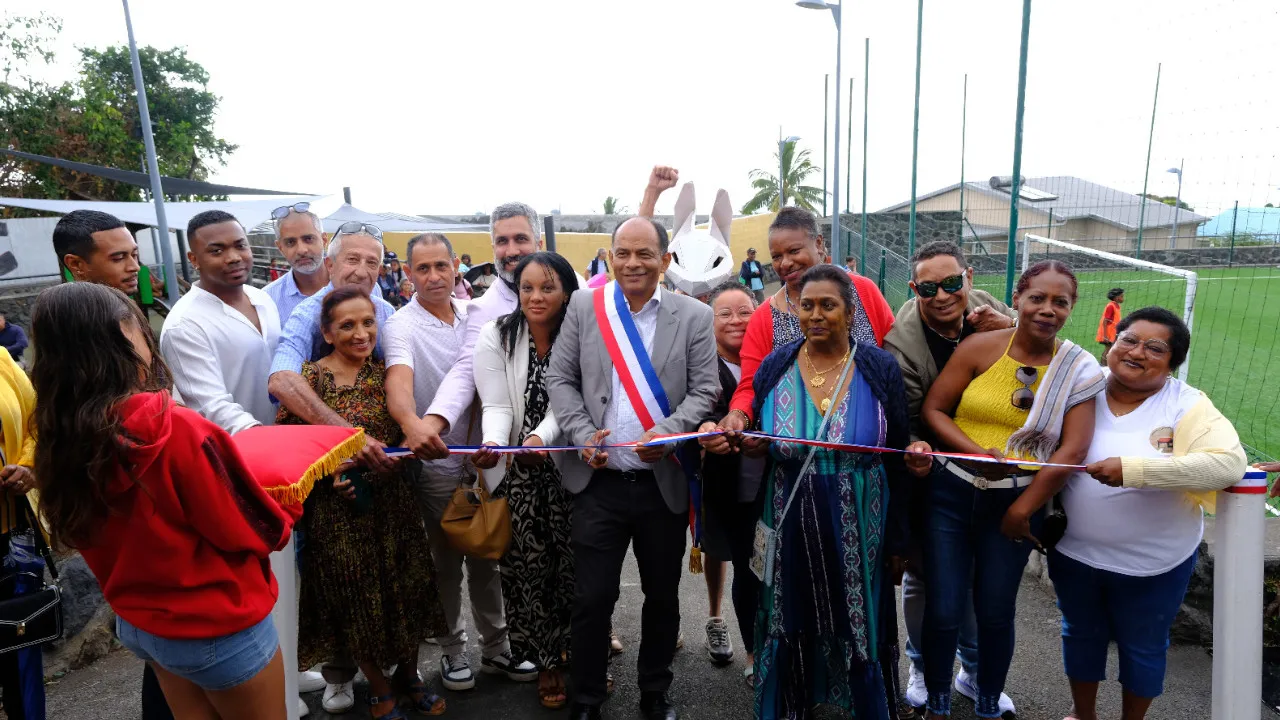 inauguration complexe sportif saint-paul