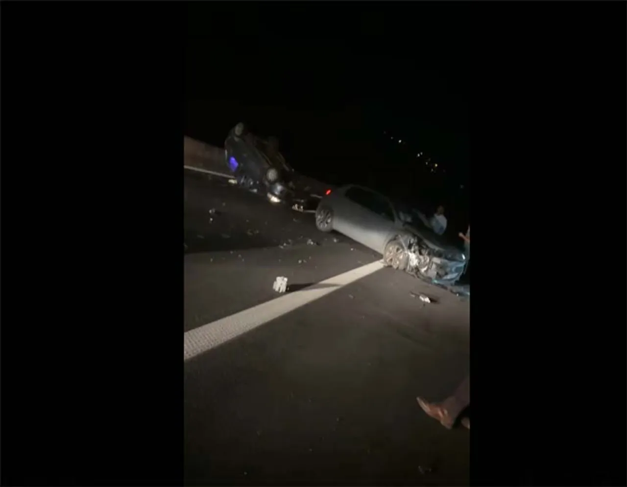 accident barrage Accident sur la route des Tamarins