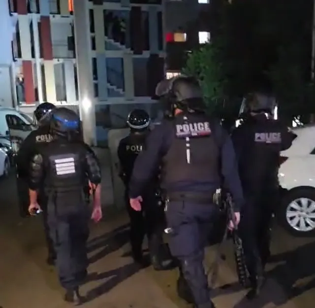 police Fayard La police caillassées lors d'une intevention à Fayard Saint-André.