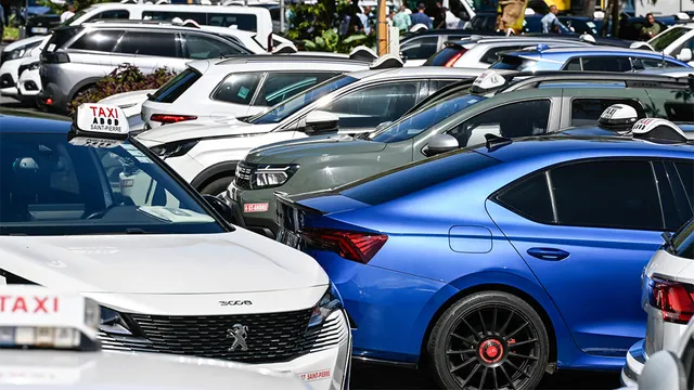 Grève des taxis Grvève des taxis, la Réunion