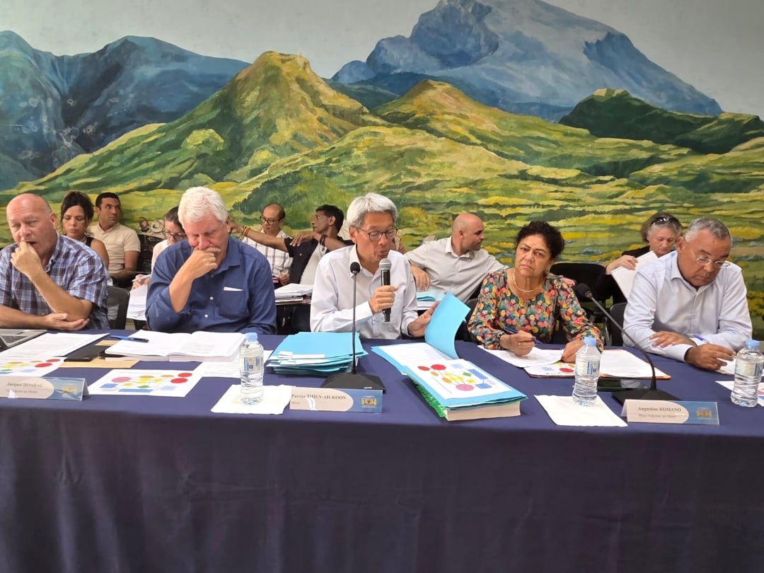 Échanges houleux entre Patrice Thien Ah Koon et Nathalie Bassire au conseil municipal.