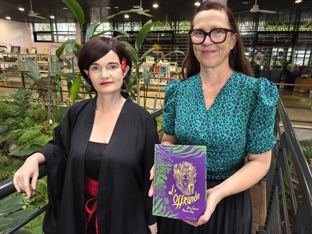Natacha Eloy et Julie Legrand livrent dans l'Offrande une "odyssée végétale et décoloniale".