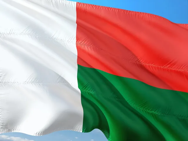 drapeau malgache