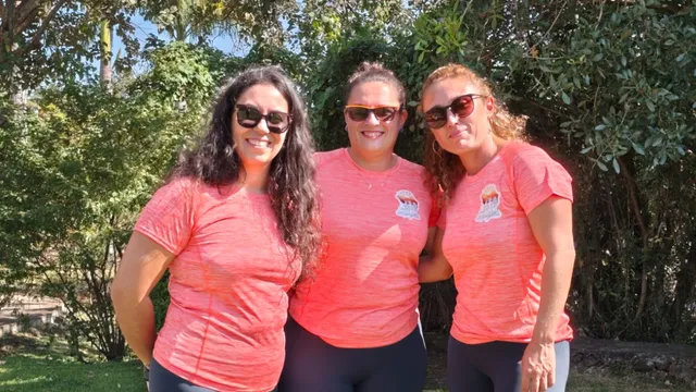 team mamzelles trek'in des gazelles