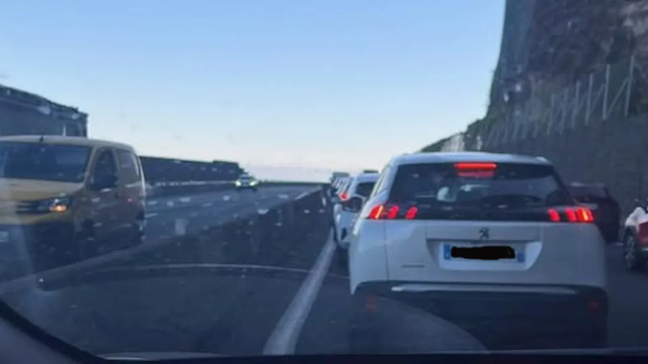 embouteillage route littoral