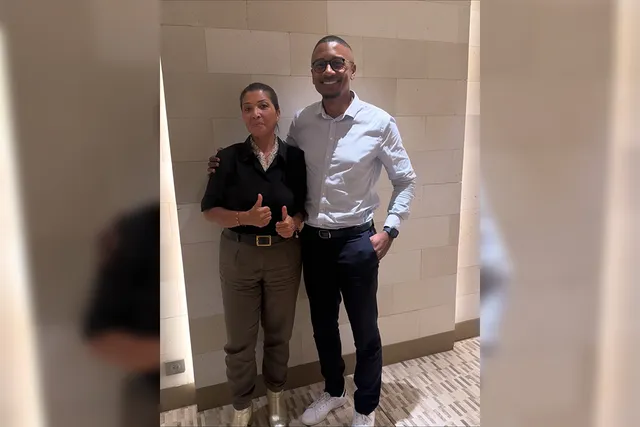 Farid Mangrolia Farid Mangrolia et Henriette Babet