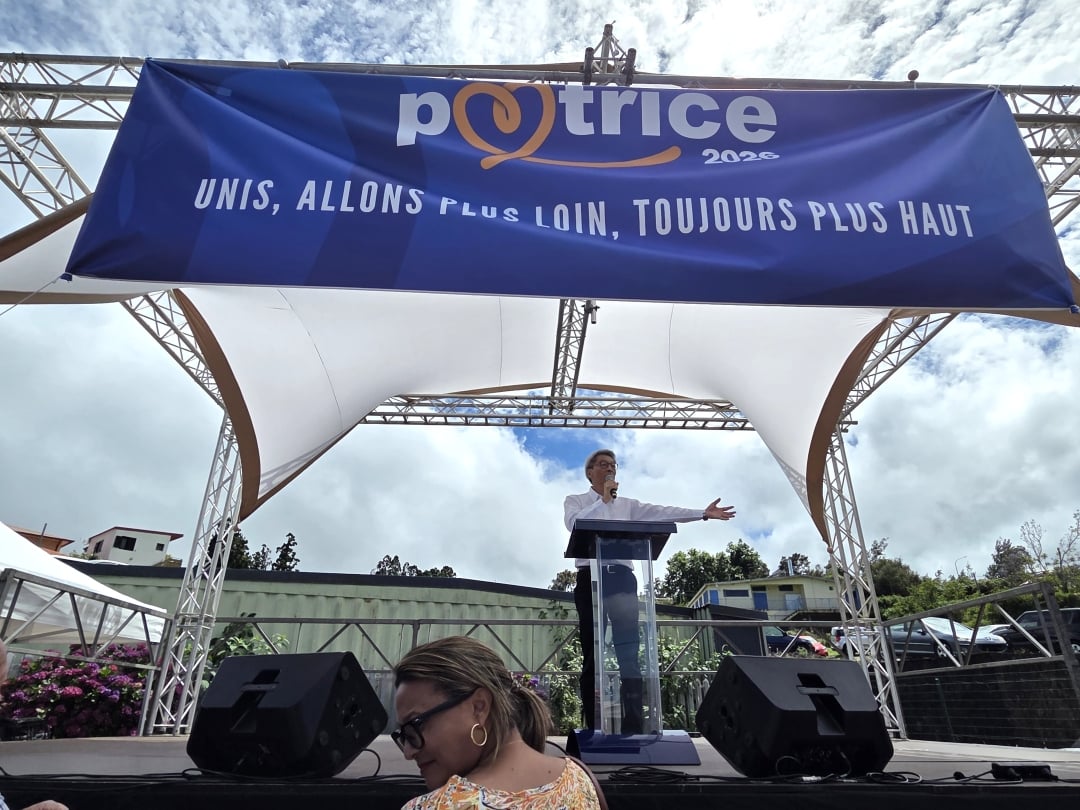 Patrice Thien Ah Koon se lance dans les municipales 2026.
