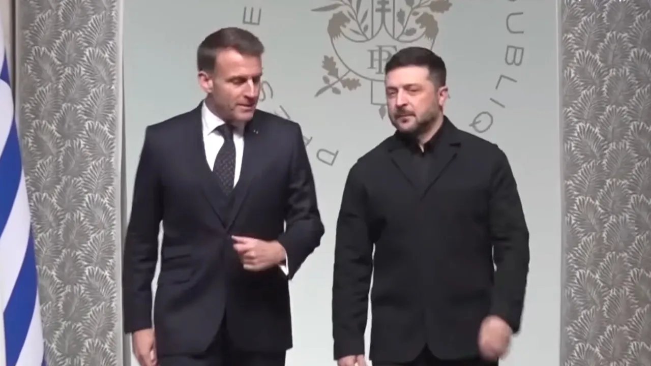 macron zelensky capture d'écran france 24