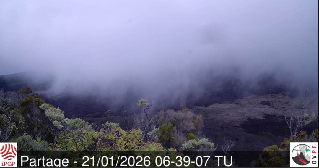 Volcan à l'arrêt