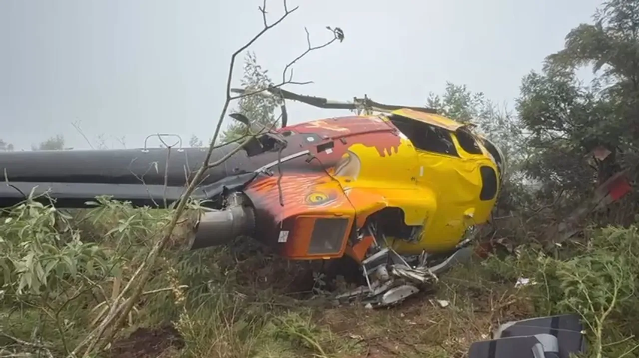 PHOTO CRASH HELICO