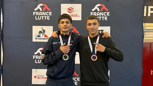 lutteurs réunionnais gauthier grondin léo lebon
