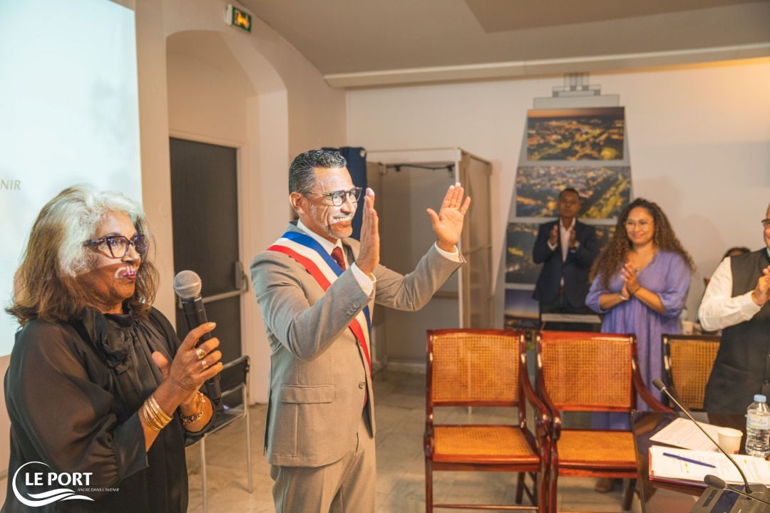 Olivier Hoarau réelu maire du Port.