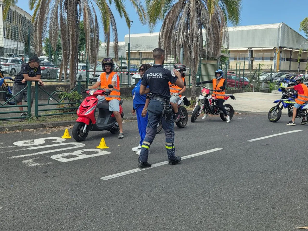 PN lycée Une matinée de prévention a sensibilisé les élèves aux risques liés aux deux-roues.
