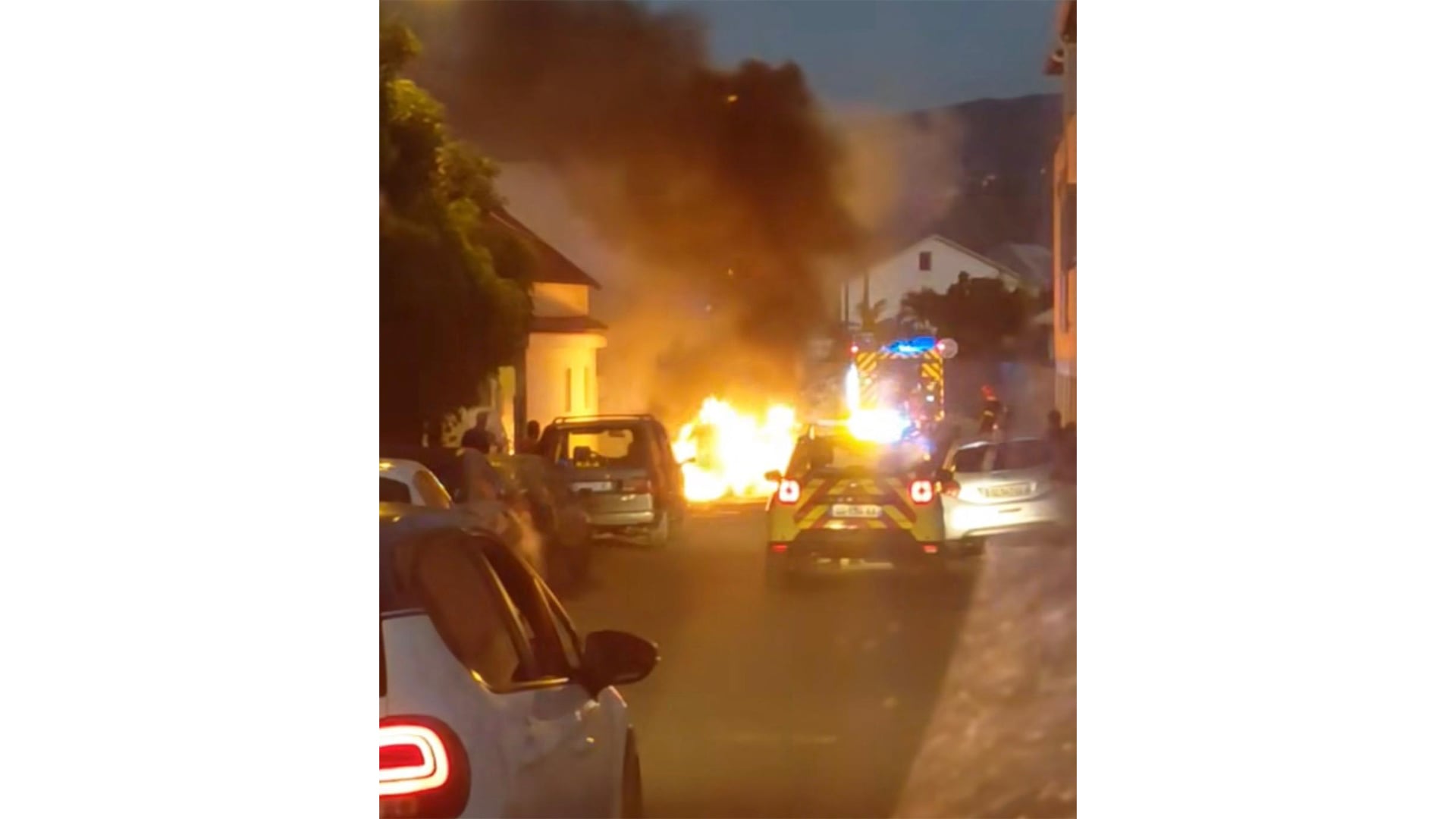 Saint-Louis, incendie