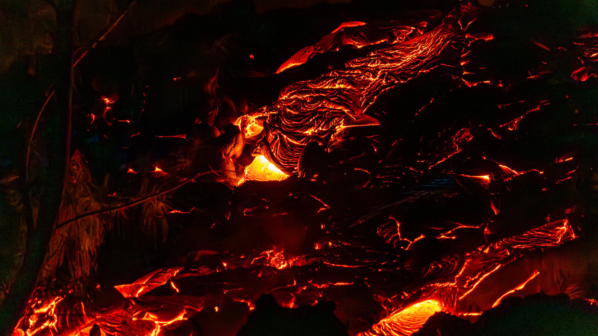 volcan-coulée