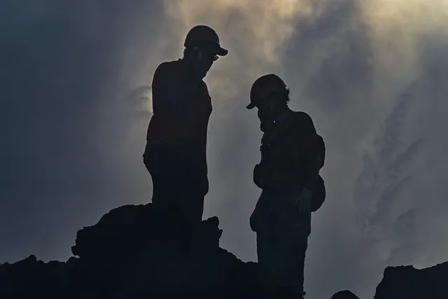Volcan, trémor