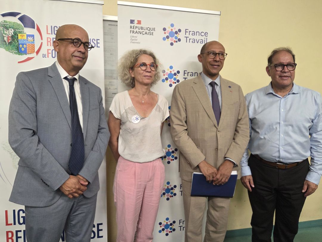 À Saint-Pierre, le football au service de l’emploi avec “Du stade vers l’emploi”