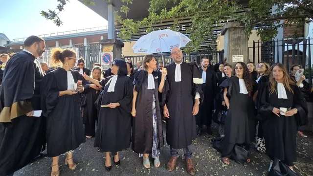 mobilisation avocats loi Sure À Saint-Pierre, les avocats se mobilisent contre le projet de loi SURE.