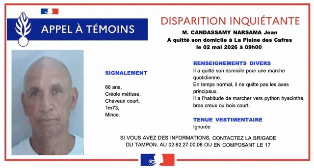 disparu plaine des cafres