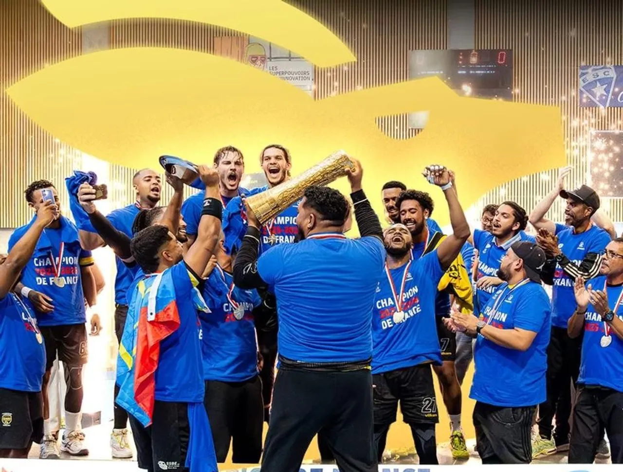 Saint-André : un triplé historique pour le CASE Cressonnière qui met le handball réunionnais en lèr