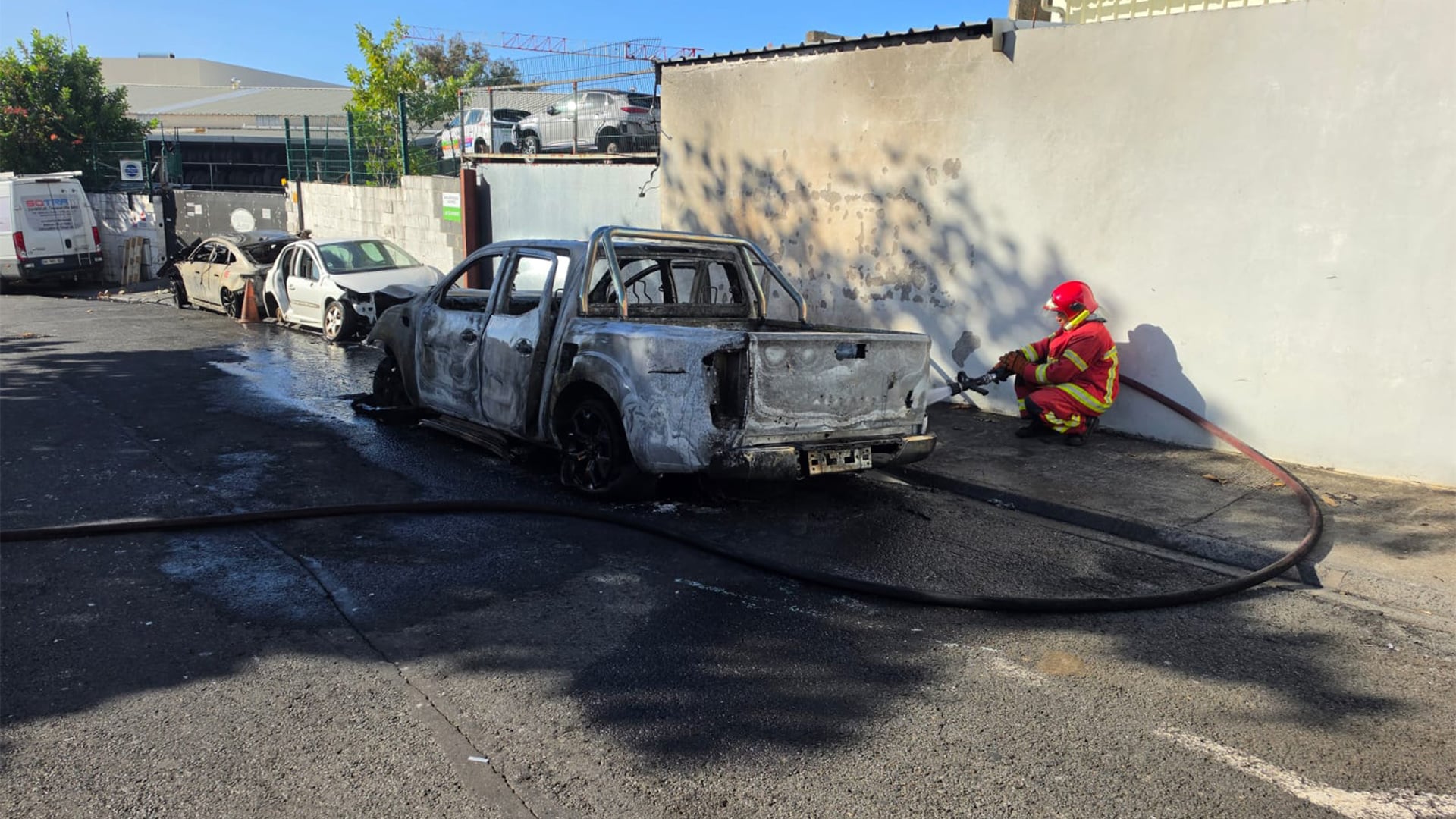 Saint-Denis, incendie