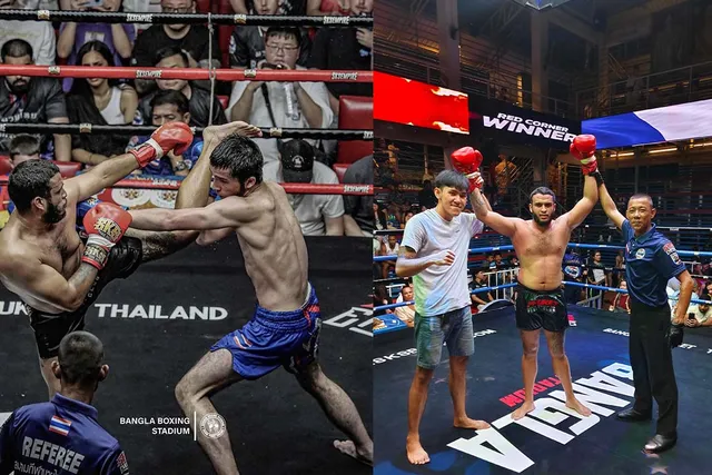 Trois combats, trois victoires : Damien Furcy brille en Thaïlande.