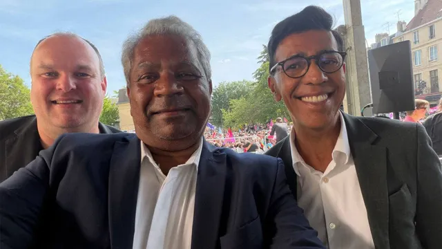Gaillard, Ratenon et Omarjee Younous Omarjee, accord de partenariat économique
