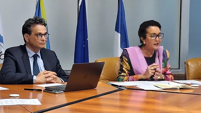 Jean-Pierre Chabriat et Huguette Bello Huguette Bello, RUP