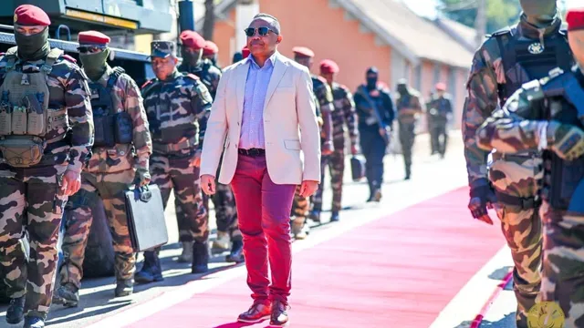 Présidence de la Refondation de la Michaël Randrianirina © Facebook : République de Madagascar - PRRM