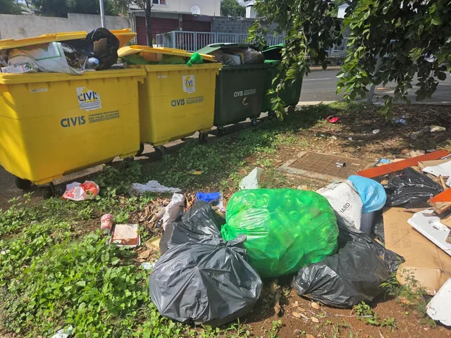 poubelles déchets CIVIS Déchets : la médiation échoue chez Derichebourg OI, les poubelles continuent de s'accumuler.