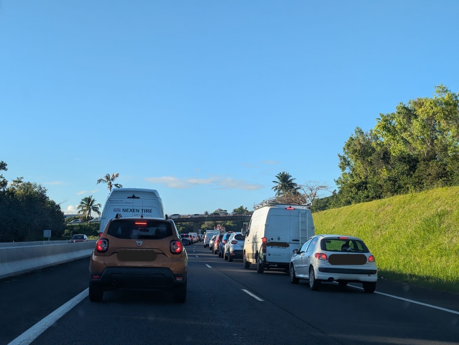Accident RN2 Sainte Suzanne