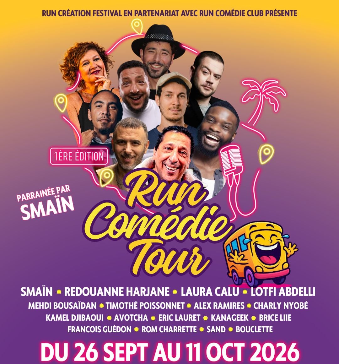 Visuel Run Comédie tour