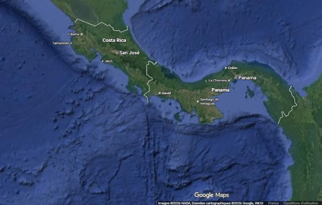 Panama Un séisme de magnitude 7,7 secoue le Panama, une alerte au tsunami déclenchée