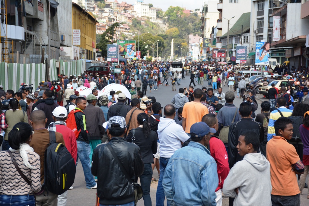 Madagascar : La manifestation anti-pouvoir muselée