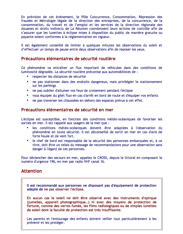 Eclipse: Peut-on utiliser un masque de soudure?