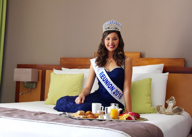 Le réveil de Miss Réunion en images