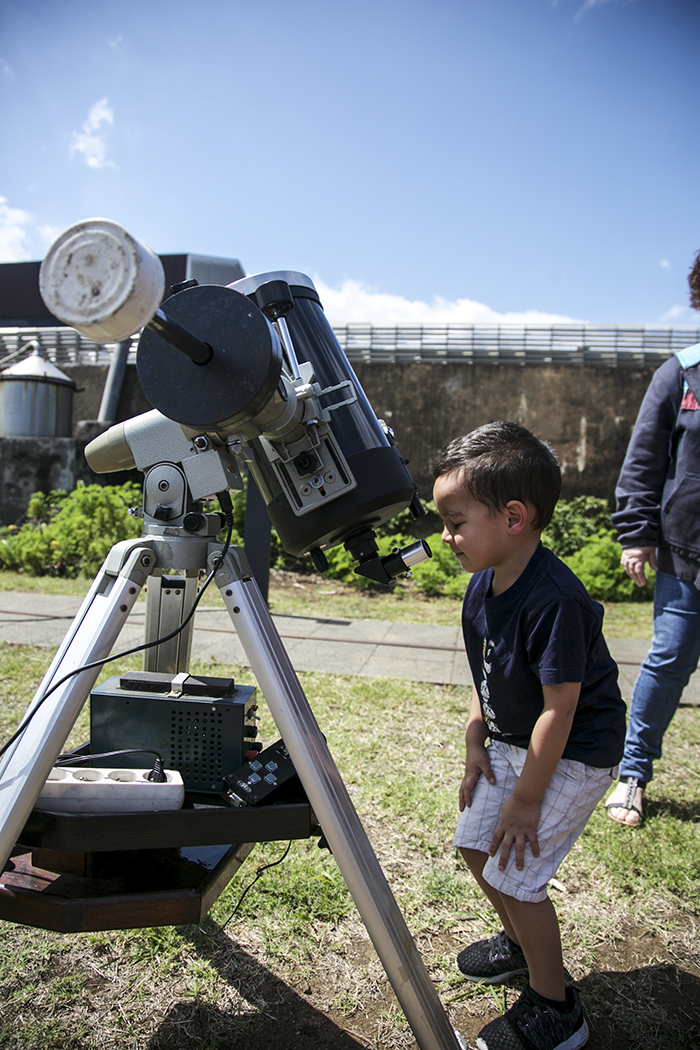 L'éclipse vue de Stella Matutina